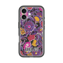 スリムプロテクションプレミアムケース［ ANNA SUI - ガーデンフワラー - マゼンタ ］