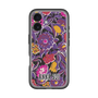 スリムプロテクションプレミアムケース［ ANNA SUI - ガーデンフワラー - マゼンタ ］