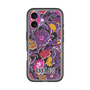 スリムプロテクションプレミアムケース［ ANNA SUI - ガーデンフワラー - マゼンタ ］