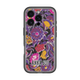 スリムプロテクションプレミアムケース［ ANNA SUI - ガーデンフワラー - マゼンタ ］
