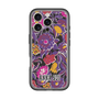 スリムプロテクションプレミアムケース［ ANNA SUI - ガーデンフワラー - マゼンタ ］