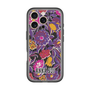 スリムプロテクションプレミアムケース［ ANNA SUI - ガーデンフワラー - マゼンタ ］