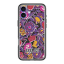 スリムプロテクションプレミアムケース［ ANNA SUI - ガーデンフワラー - マゼンタ ］