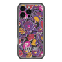 スリムプロテクションプレミアムケース［ ANNA SUI - ガーデンフワラー - マゼンタ ］