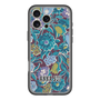 スリムプロテクションプレミアムケース［ ANNA SUI - ガーデンフワラー - シアン ］