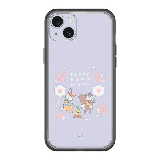 スリムプロテクションプレミアムケース［ クピラムフレンズ - フラワー ］