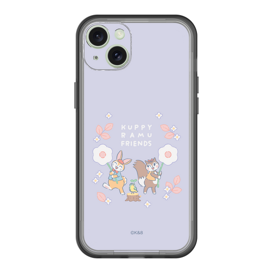 スリムプロテクションプレミアムケース［ クピラムフレンズ - フラワー ］