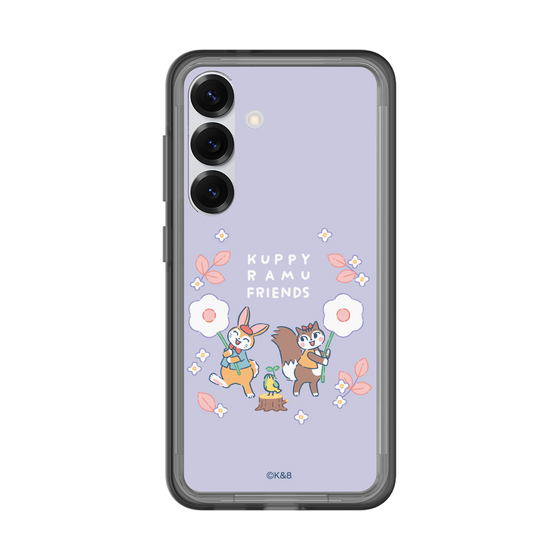 スリムプロテクションプレミアムケース［ クピラムフレンズ - フラワー ］