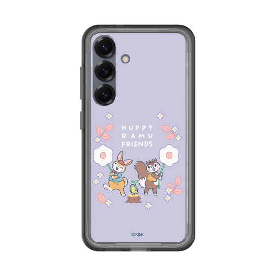 スリムプロテクションプレミアムケース［ クピラムフレンズ - フラワー ］