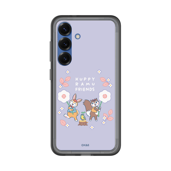 スリムプロテクションプレミアムケース［ クピラムフレンズ - フラワー ］