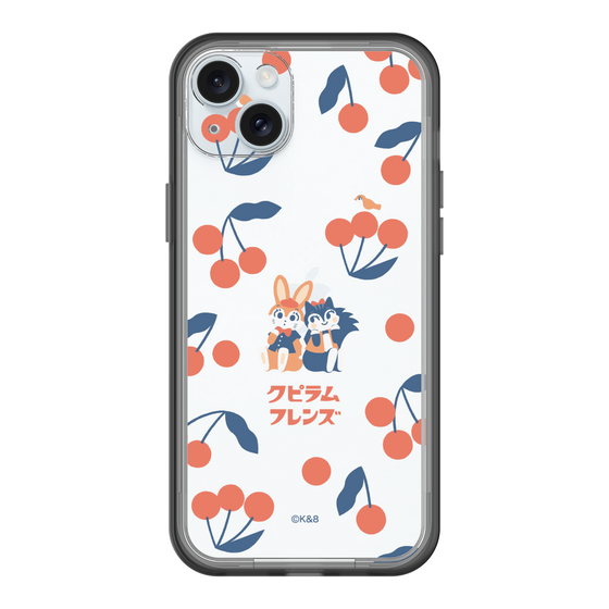 スリムプロテクションプレミアムケース［ クピラムフレンズ - チェリー ］