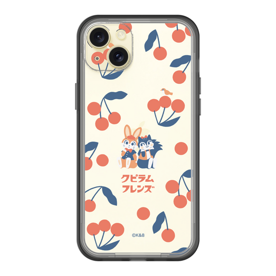 スリムプロテクションプレミアムケース［ クピラムフレンズ - チェリー ］
