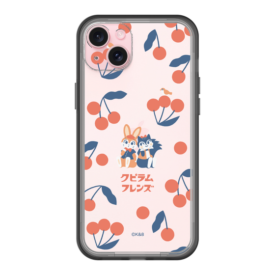 スリムプロテクションプレミアムケース［ クピラムフレンズ - チェリー ］