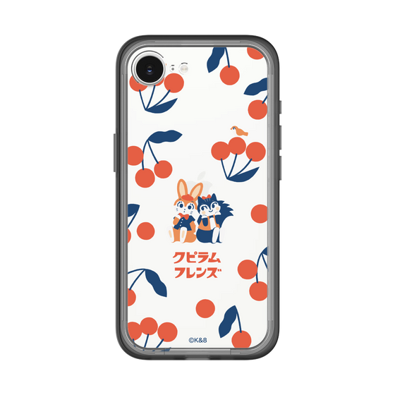 スリムプロテクションプレミアムケース［ クピラムフレンズ - チェリー ］