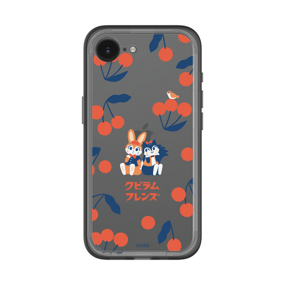 スリムプロテクションプレミアムケース［ クピラムフレンズ - チェリー ］