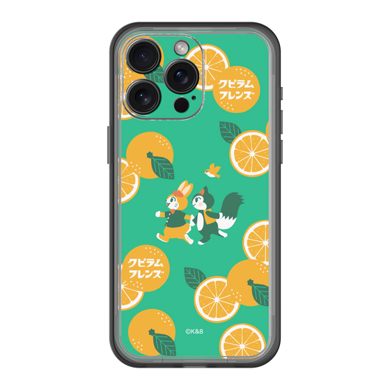 スリムプロテクションプレミアムケース［ クピラムフレンズ - オレンジ ］