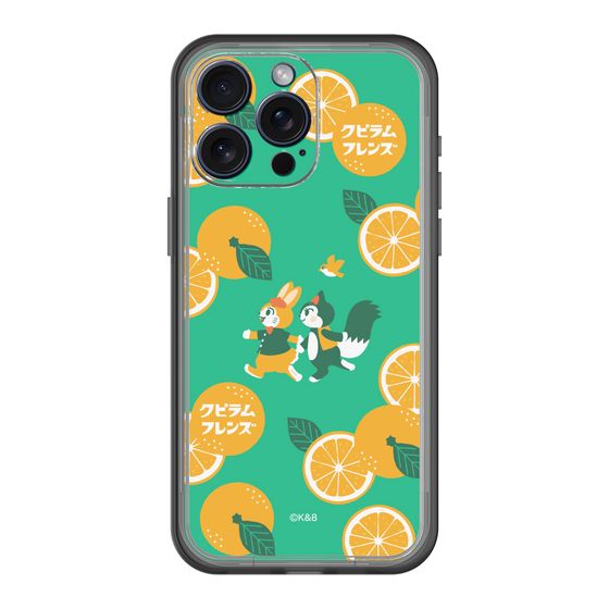 スリムプロテクションプレミアムケース［ クピラムフレンズ - オレンジ ］