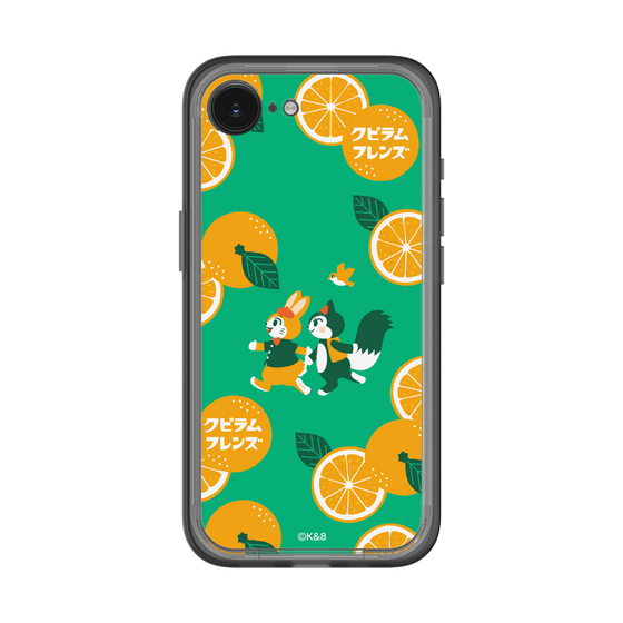 スリムプロテクションプレミアムケース［ クピラムフレンズ - オレンジ ］
