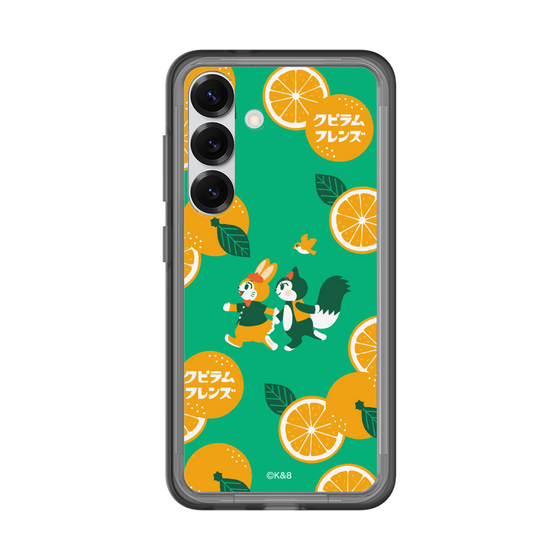 スリムプロテクションプレミアムケース［ クピラムフレンズ - オレンジ ］