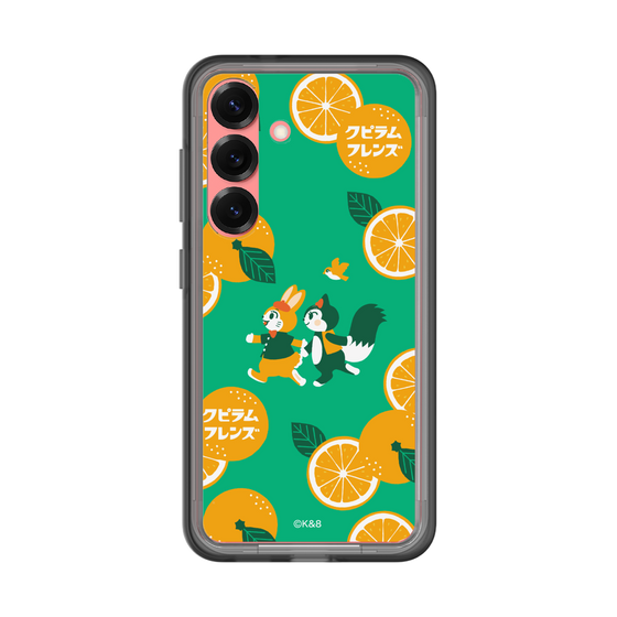スリムプロテクションプレミアムケース［ クピラムフレンズ - オレンジ ］