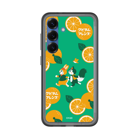 スリムプロテクションプレミアムケース［ クピラムフレンズ - オレンジ ］