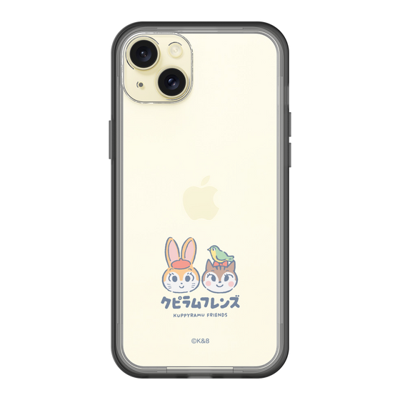 スリムプロテクションプレミアムケース［ クピラムフレンズ - ロゴ - 仲良し ］
