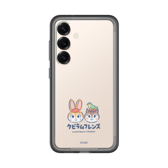 スリムプロテクションプレミアムケース［ クピラムフレンズ - ロゴ - 仲良し ］