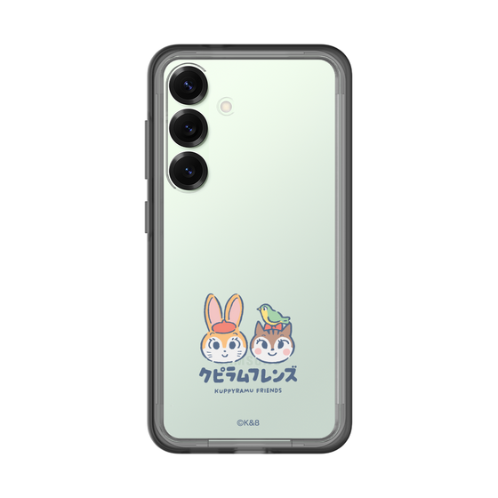 スリムプロテクションプレミアムケース［ クピラムフレンズ - ロゴ - 仲良し ］