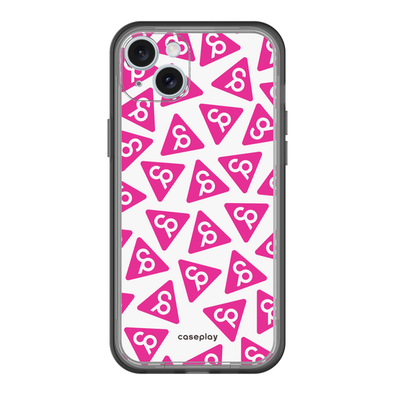 スリムプロテクションプレミアムケース［ オリジナル - CASEPLAYロゴマーク - ピンク ］