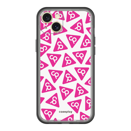 スリムプロテクションプレミアムケース［ オリジナル - CASEPLAYロゴマーク - ピンク ］