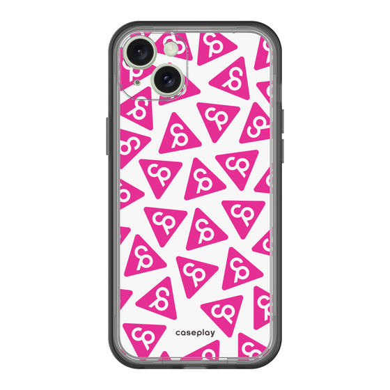スリムプロテクションプレミアムケース［ オリジナル - CASEPLAYロゴマーク - ピンク ］