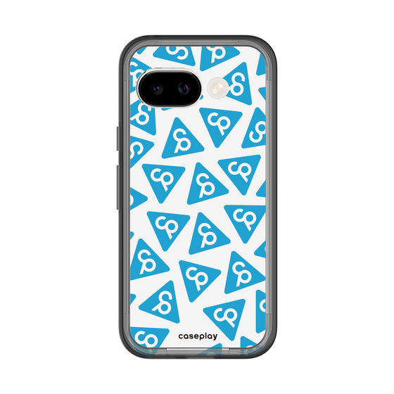 スリムプロテクションプレミアムケース［ オリジナル - CASEPLAYロゴマーク - ライトブルー ］