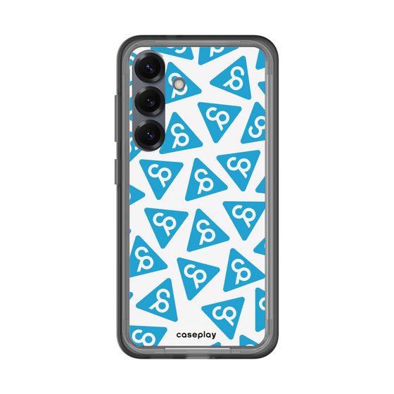 スリムプロテクションプレミアムケース［ オリジナル - CASEPLAYロゴマーク - ライトブルー ］
