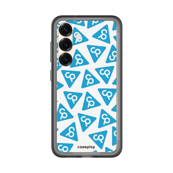 スリムプロテクションプレミアムケース［ オリジナル - CASEPLAYロゴマーク - ライトブルー ］