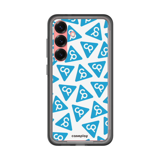 スリムプロテクションプレミアムケース［ オリジナル - CASEPLAYロゴマーク - ライトブルー ］