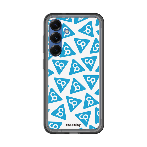 スリムプロテクションプレミアムケース［ オリジナル - CASEPLAYロゴマーク - ライトブルー ］