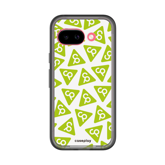 スリムプロテクションプレミアムケース［ オリジナル - CASEPLAYロゴマーク - グリーン ］