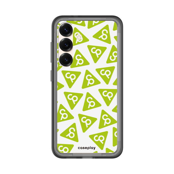 スリムプロテクションプレミアムケース［ オリジナル - CASEPLAYロゴマーク - グリーン ］