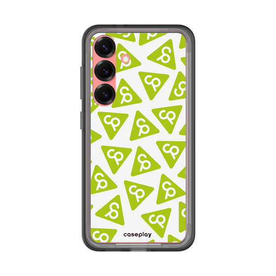 スリムプロテクションプレミアムケース［ オリジナル - CASEPLAYロゴマーク - グリーン ］