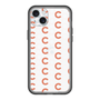 スリムプロテクションプレミアムケース［ オリジナル - CASEPLAYイニシャル総柄 - オレンジ ］