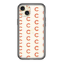 スリムプロテクションプレミアムケース［ オリジナル - CASEPLAYイニシャル総柄 - オレンジ ］