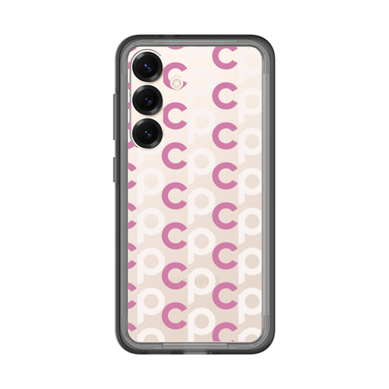 スリムプロテクションプレミアムケース［ オリジナル - CASEPLAYイニシャル総柄 - ピンク ］
