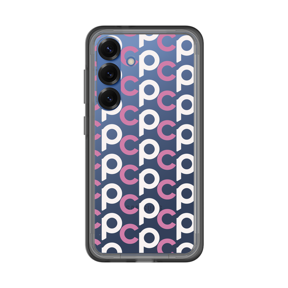 スリムプロテクションプレミアムケース［ オリジナル - CASEPLAYイニシャル総柄 - ピンク ］
