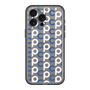 スリムプロテクションプレミアムケース［ オリジナル - CASEPLAYイニシャル総柄 - ネイビー ］