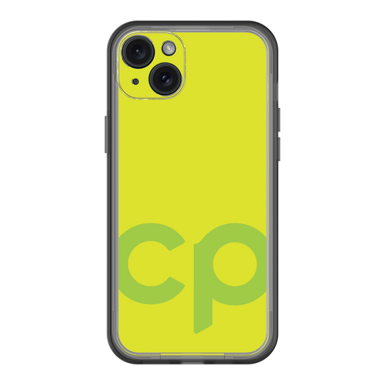 スリムプロテクションプレミアムケース［ オリジナル - CASEPLAYイニシャル - グリーン ］