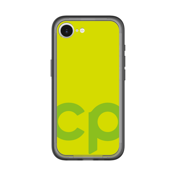 スリムプロテクションプレミアムケース［ オリジナル - CASEPLAYイニシャル - グリーン ］