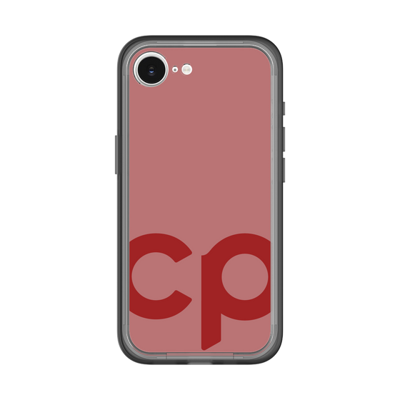 スリムプロテクションプレミアムケース［ オリジナル - CASEPLAYイニシャル - レッド ］