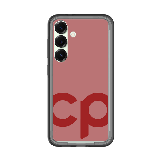 スリムプロテクションプレミアムケース［ オリジナル - CASEPLAYイニシャル - レッド ］