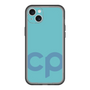 スリムプロテクションプレミアムケース［ オリジナル - CASEPLAYイニシャル - ライトブルー ］
