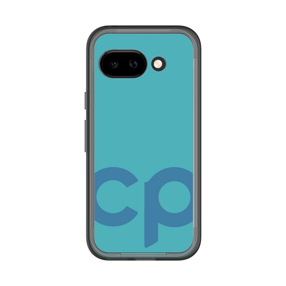 スリムプロテクションプレミアムケース［ オリジナル - CASEPLAYイニシャル - ライトブルー ］